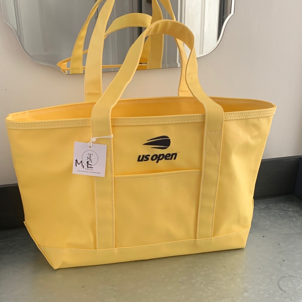 TENNIS  ❤️ Yellow US Open Tote Bag